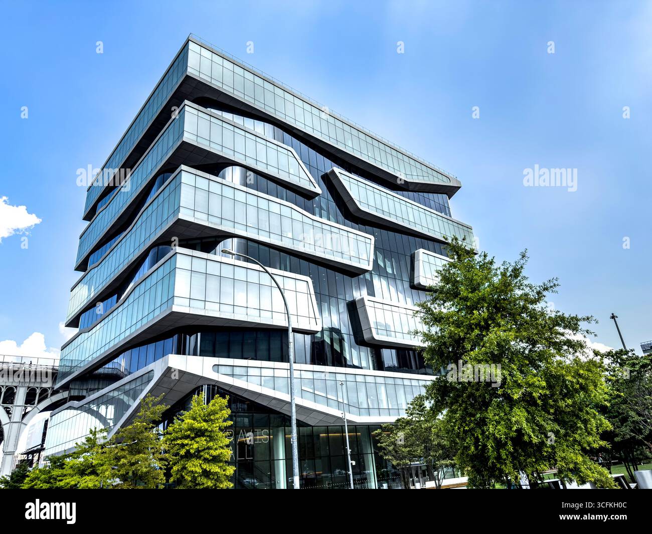 Columbia University Business School, Henry R. Kravis Hall, Gebäude außen, Manhattanville Campus, 665 West 130th Street, West Harlem, Manhattan, ne Stockfoto