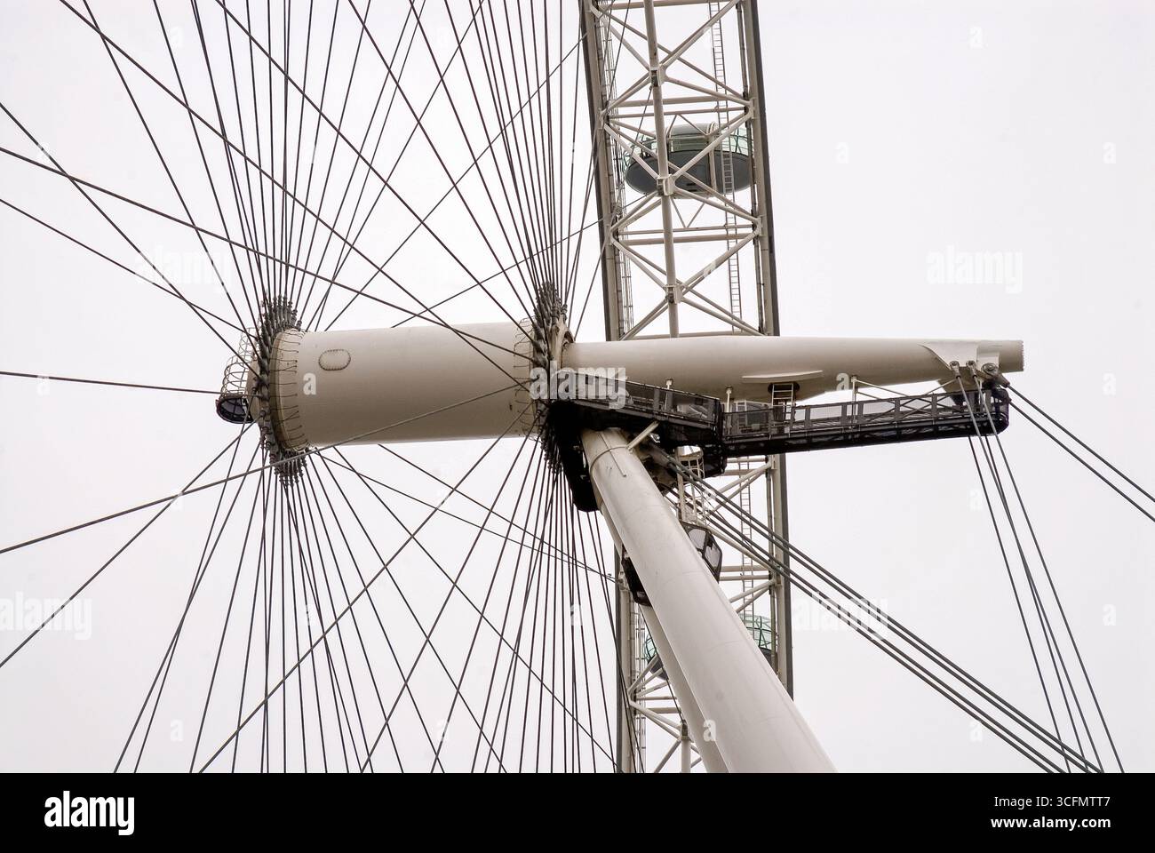 London Eye, London, England, Frühjahr 2007 Stockfoto