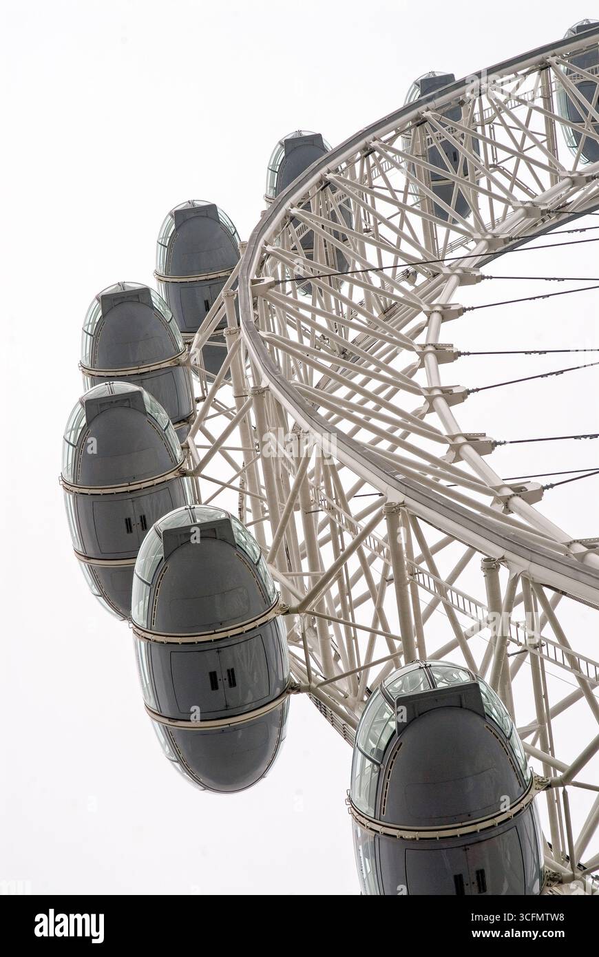 London Eye, London, England, Frühjahr 2007 Stockfoto