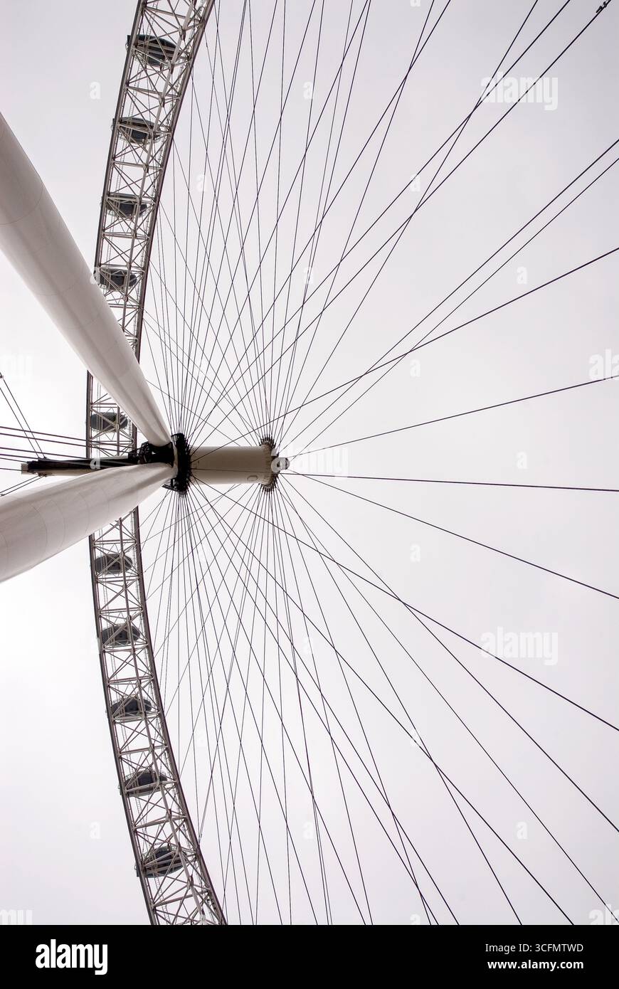 London Eye, London, England, Frühjahr 2007 Stockfoto