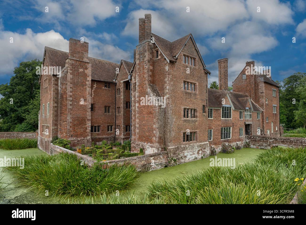 Harvington Hall, Harvington, Worcestershire, England, UK Stockfoto