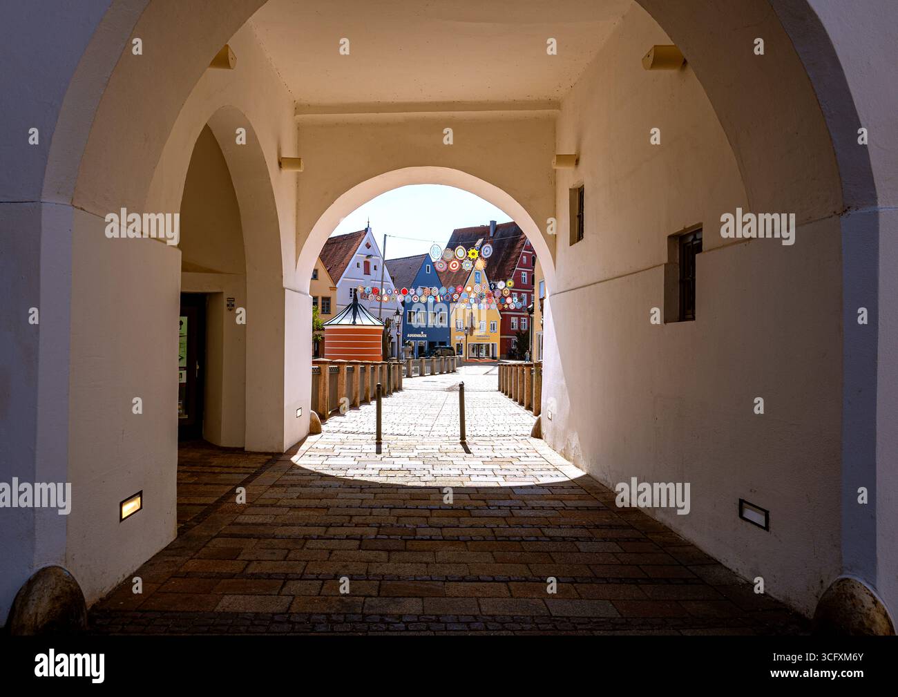 Bayern : Framing Donauwörth Stockfoto