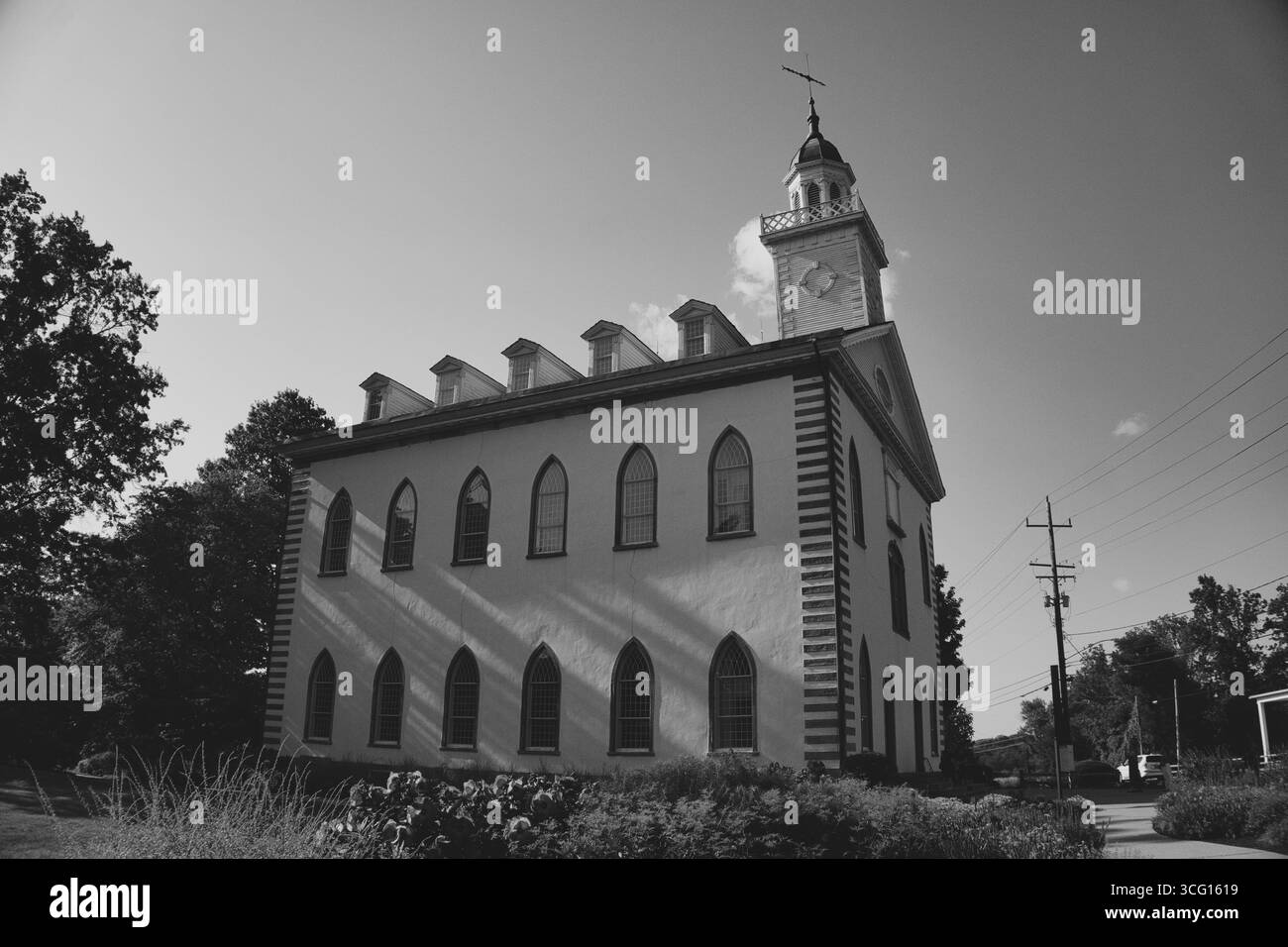 Kirtland Temple in Kirtland, Ohio Stockfoto