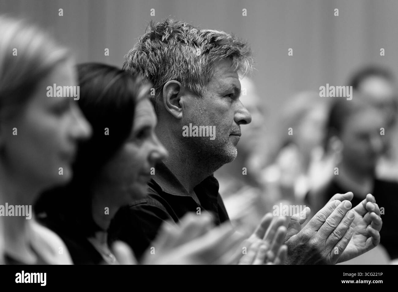 Weimar, Deutschland – 29.08.2024: Robert Habeck, deutscher Vizekanzler und Bundesminister für Wirtschaft und Klimaschutz 12/2021–05/2025 Stockfoto