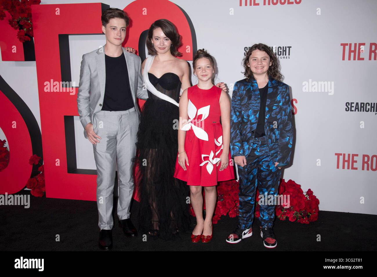 Wells Rappaport, Hala Finley, Delaney Quinn und Oliver Robinson bei der ...