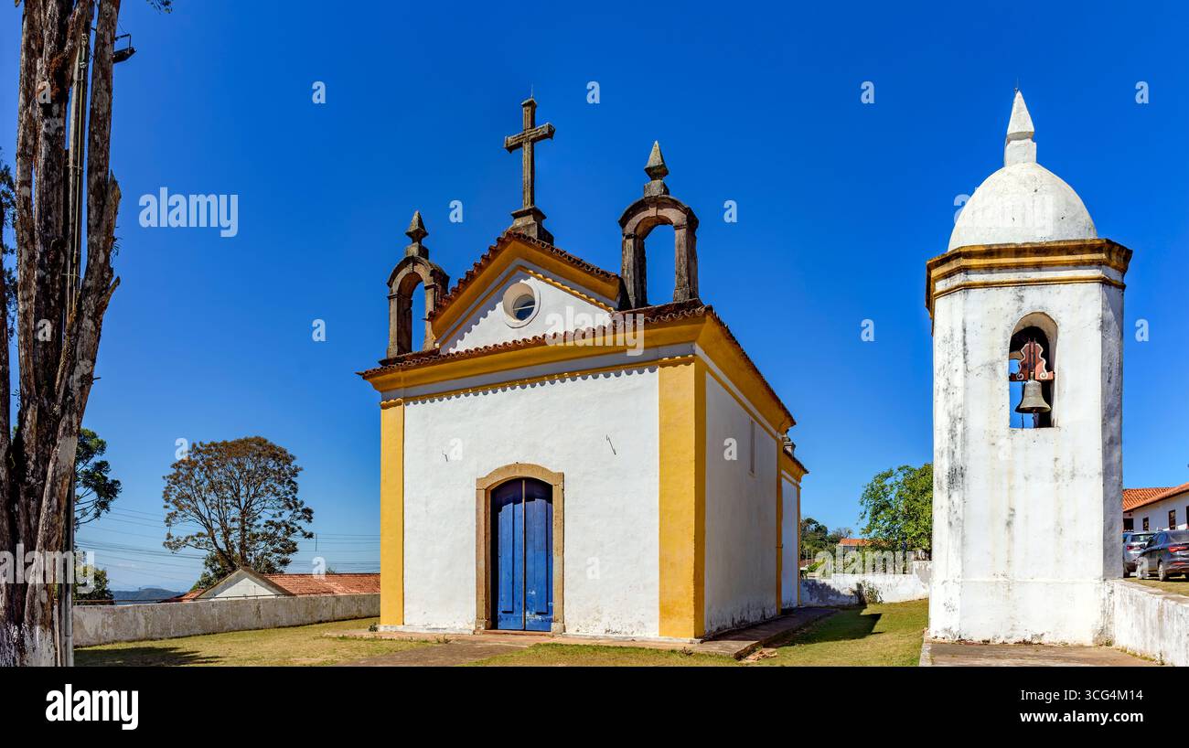 Eine der ältesten Kirchen in der historischen Stadt Ouro Preto in Minas Gerais Stockfoto