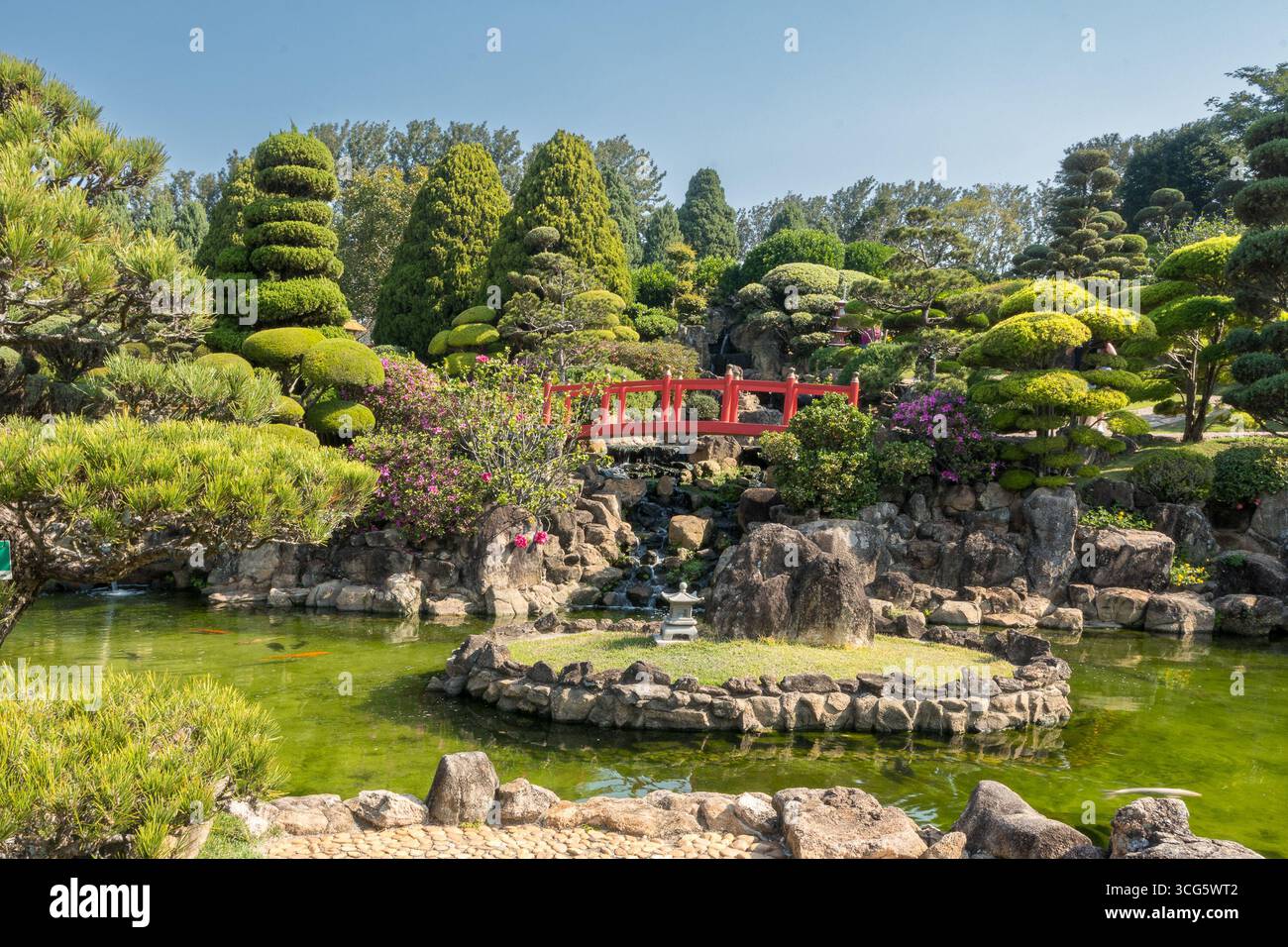 Maeda Park ITU, Freizeitpark Brasilien, Outdoor-Aktivitäten, Angelpark Brasilien, Naturtourismus, Ökotourismus, Familienziel Brasilien, Grünpark ITU, Stockfoto