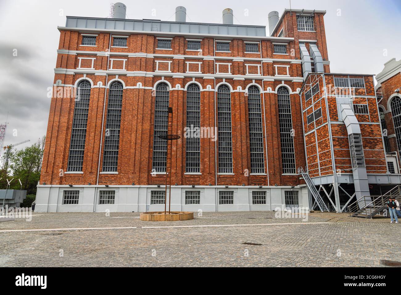 Central Tejo, ehemaliges Kohlekraftwerk in Belem, Lissabon, Portugal. Stockfoto