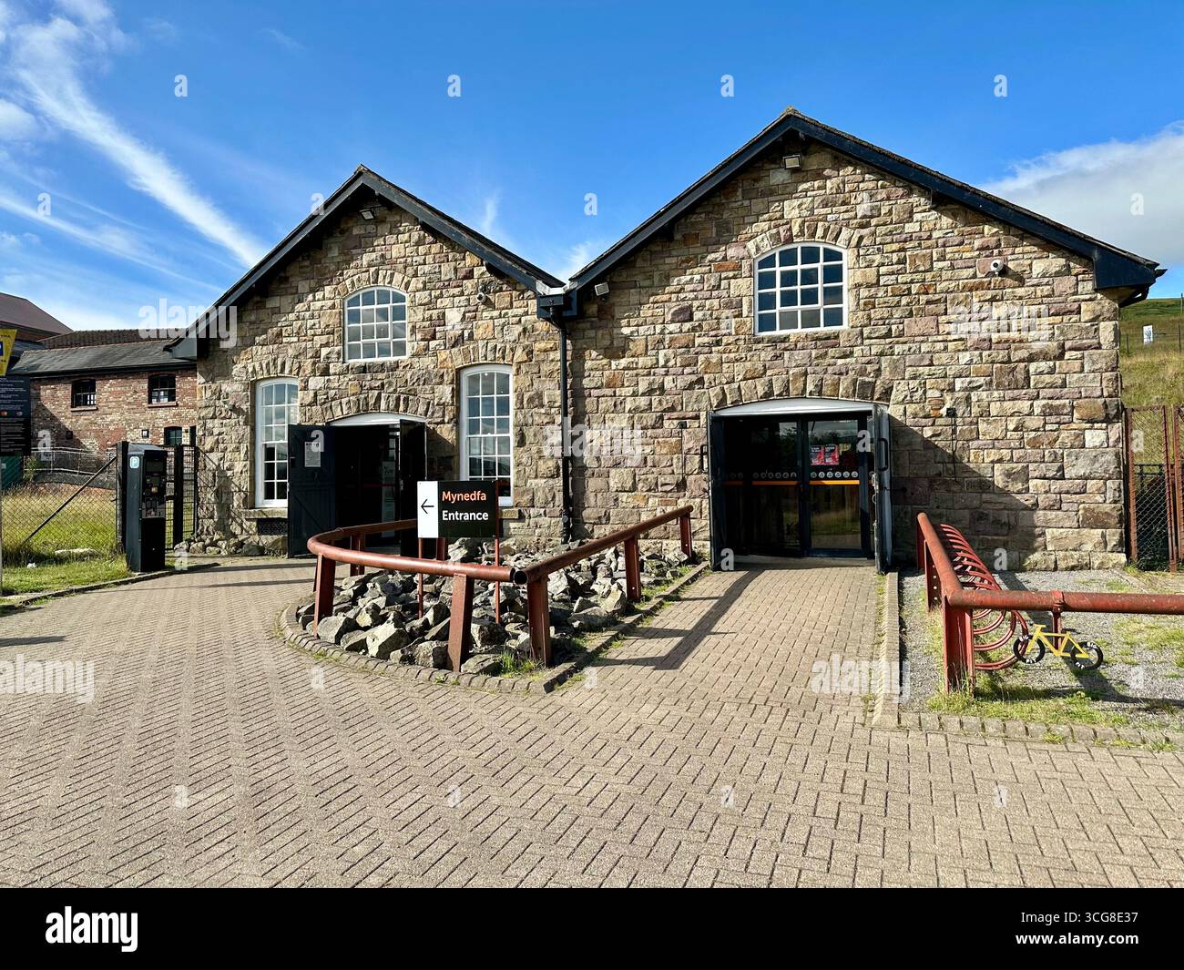 Großes Pit National Coal Museum Stockfoto