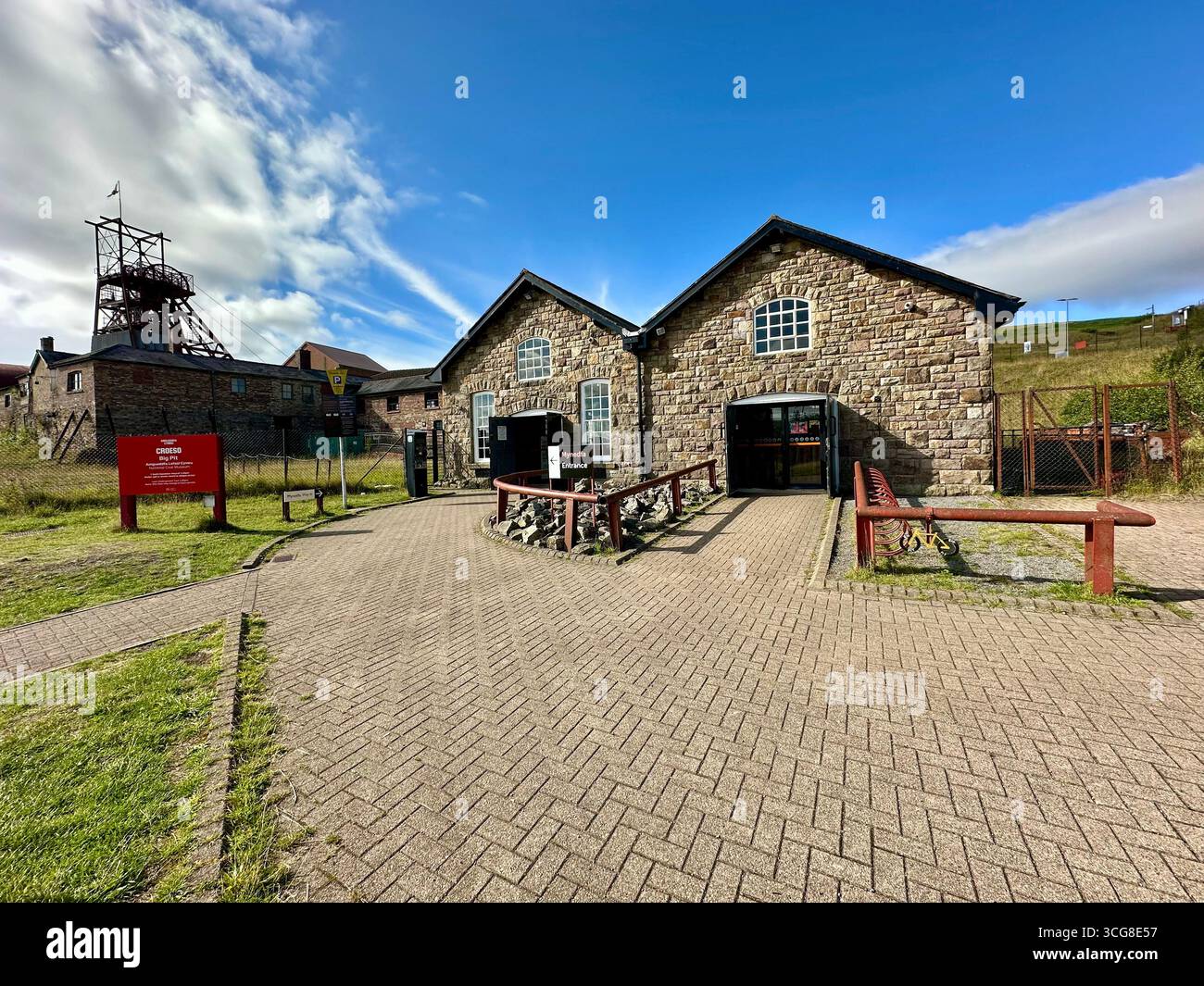 Großes Pit National Coal Museum Stockfoto