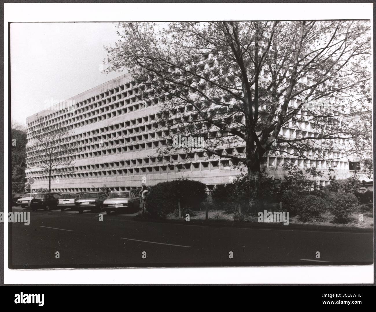 Köln-Lindenthal: Universitäts- und Stadtbibliothek Köln - Universität Stockfoto