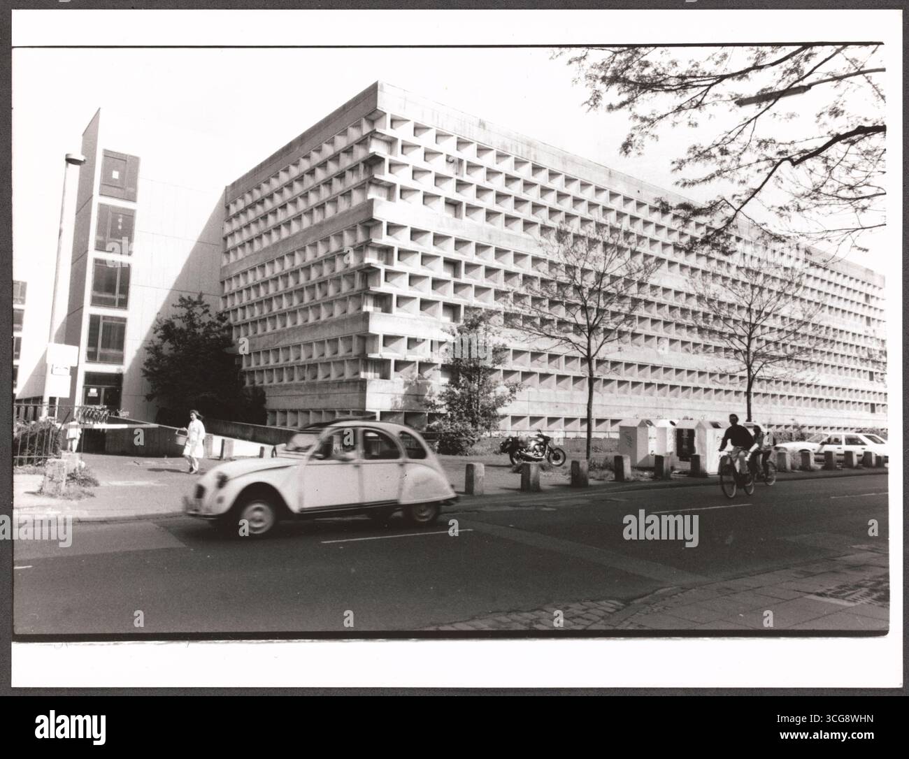Köln-Lindenthal: Universitäts- und Stadtbibliothek Köln - Universität Stockfoto