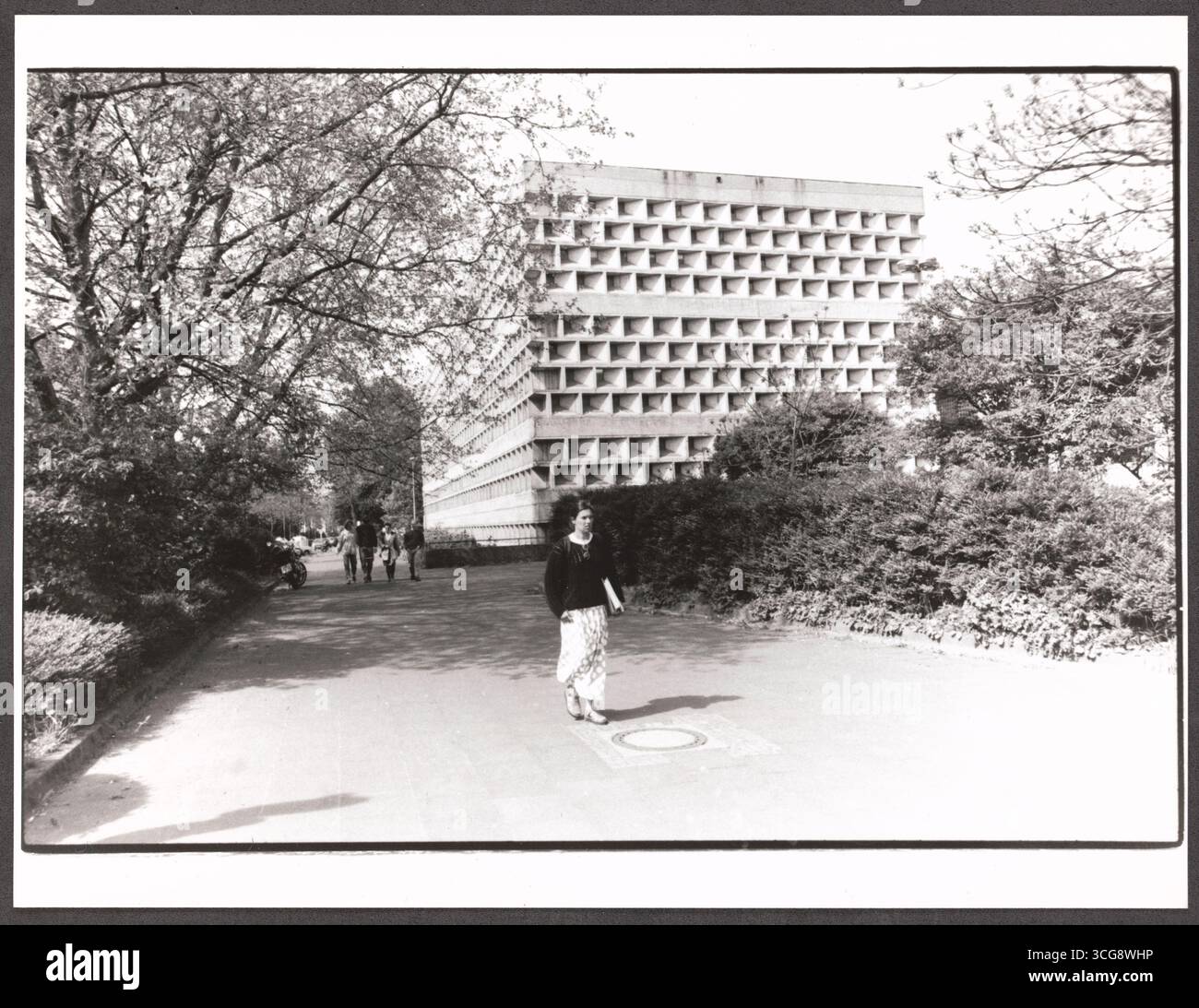 Köln-Lindenthal: Universitäts- und Stadtbibliothek Köln - Universität Stockfoto