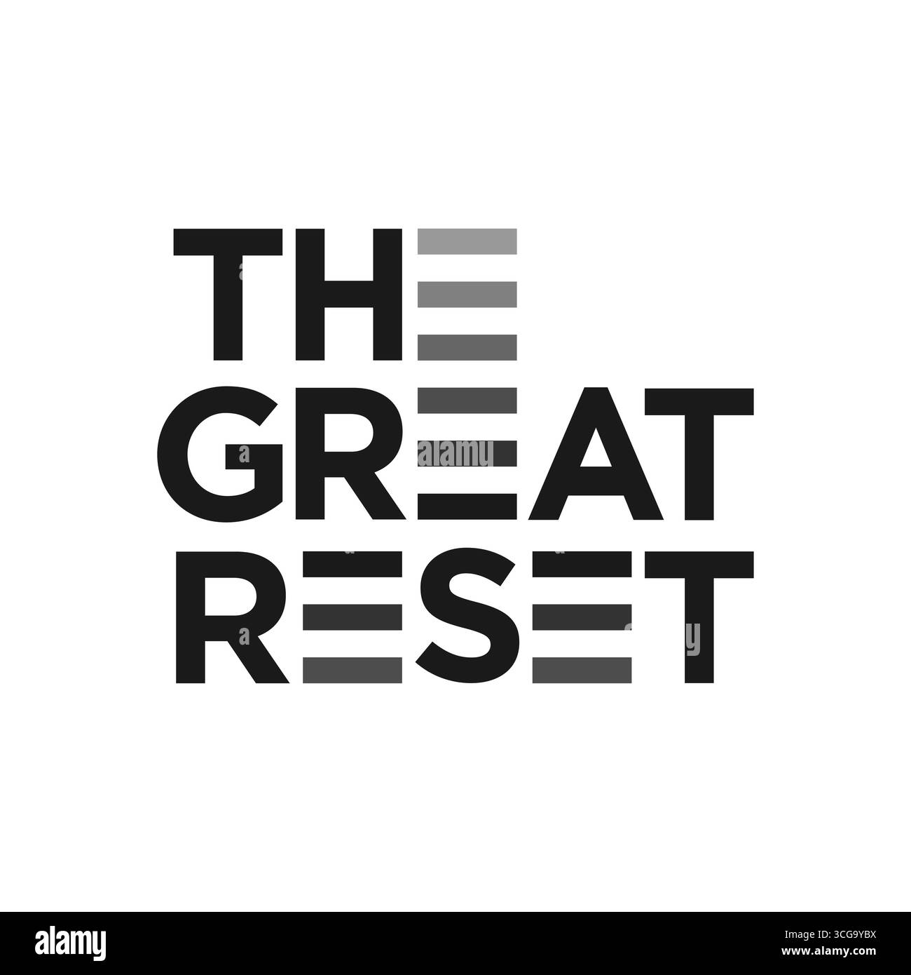 Text auf weißem Hintergrund den Vektor zum Zurücksetzen des Designs Stock Vektor Text auf weißem Hintergrund den Vektor zum Zurücksetzen des Designs Stock Vektor