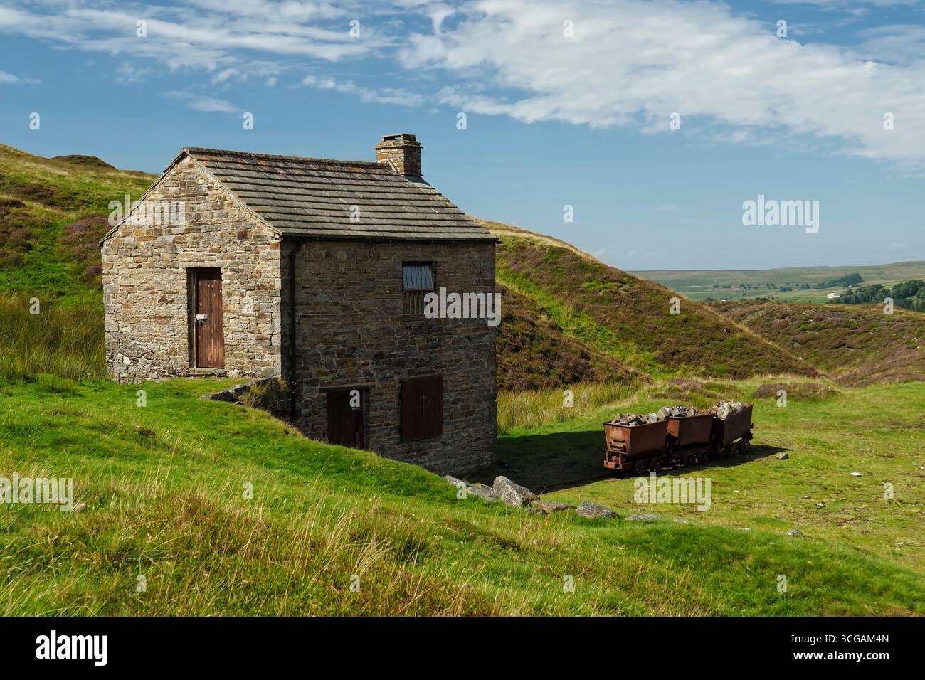 Nenthead Lead Mines, Cumbria, England, Großbritannien Stockfoto