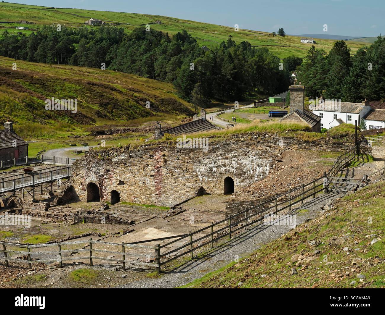 Nenthead Lead Mines, Cumbria, England, Großbritannien Stockfoto