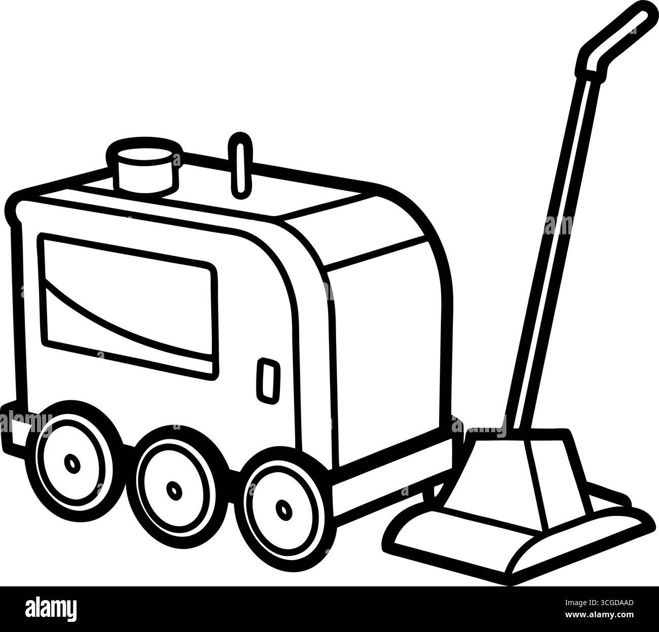 Sammlung von alten und modernen handgezeichneten Transportfahrzeugen einschließlich Autos Taxis Auto Rikschas Transporter LKW Züge Flugzeuge Schiffe und Schneebesen Stock Vektor