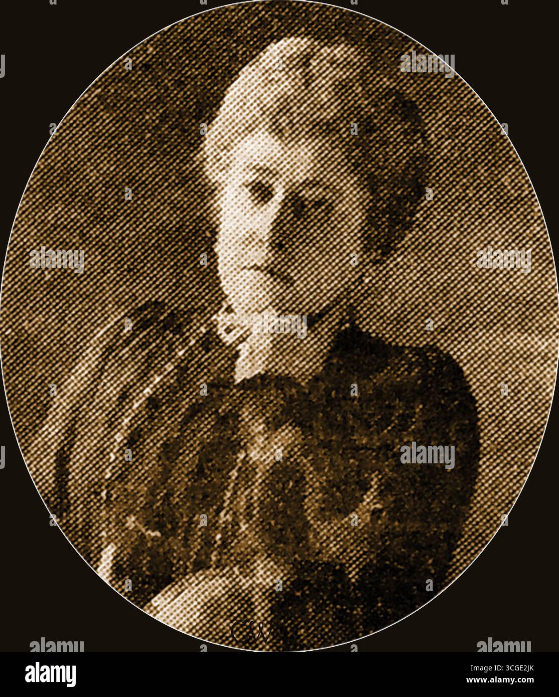 Prinzessin Christian von Cumberland Lodge, 1908 – geborene Prinzessin Helena, dritte Tochter von Königin Victoria und Prinz Albert. Prinzessin Christian von Schleswig-Holstein (1846–1923) heiratete 1866 umstritten ihren verarmten deutschen Ehemann. - Ein gedrucktes Porträt Ihrer Königlichen Hoheit Prinzessin Christian von Cumberland Lodge, 1908 – Geboren als Prinzessin Helena, die dritte Tochter von Königin Victoria und Prinz Albert. Prinzessin Christian von Schleswig-Holstein (1846–1923) heiratete 1866 ihren verarmten deutschen Ehemann, war umstritten Krieg. – Stockfoto