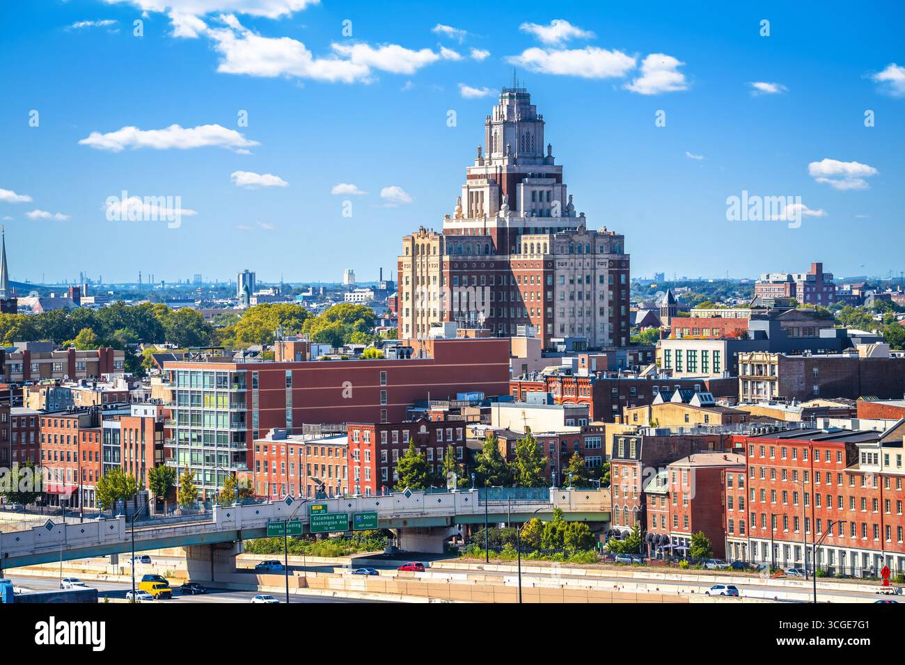 Das United States Custom House, ein historisches Gebäude der US-Regierung in Philadelphia, Pennsylvania. Stockfoto
