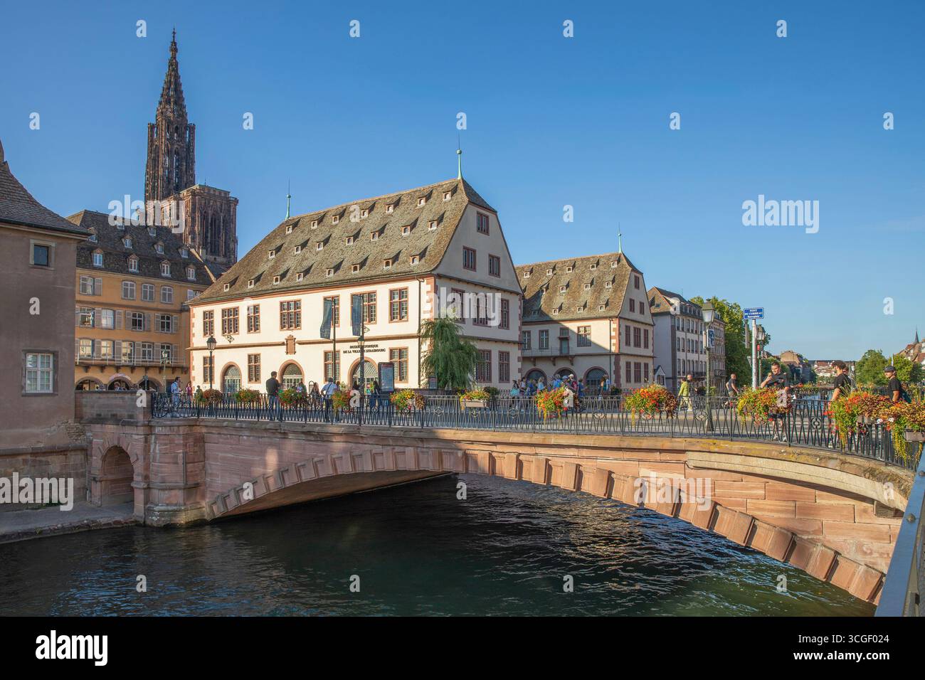 Straßburg-Elsass-Frankreich Stockfoto