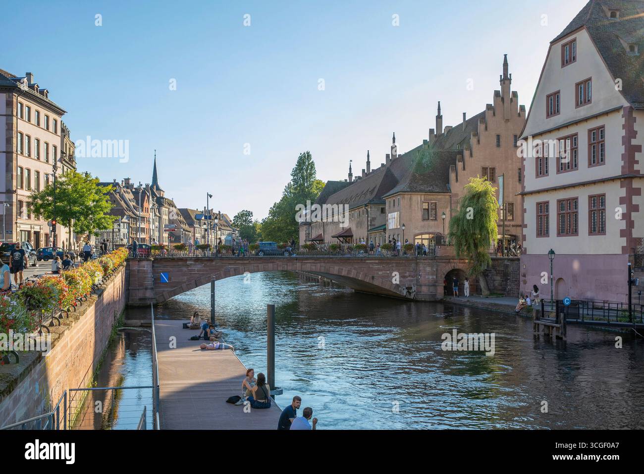 Straßburg-Elsass-Frankreich Stockfoto