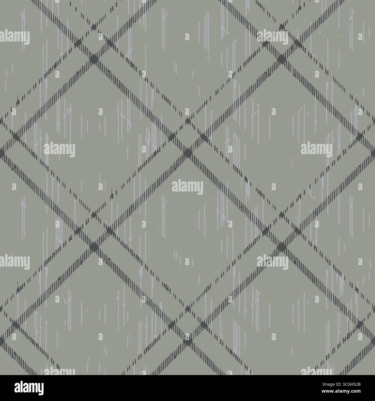 Nahtloses Karomuster in Braun, Creme, geeignet für das Entwerfen von Kleidung wie Röcken und Hosen, um Ihrem Outfit, Vector i, einen schicken und auffälligen Look zu verleihen Stock Vektor