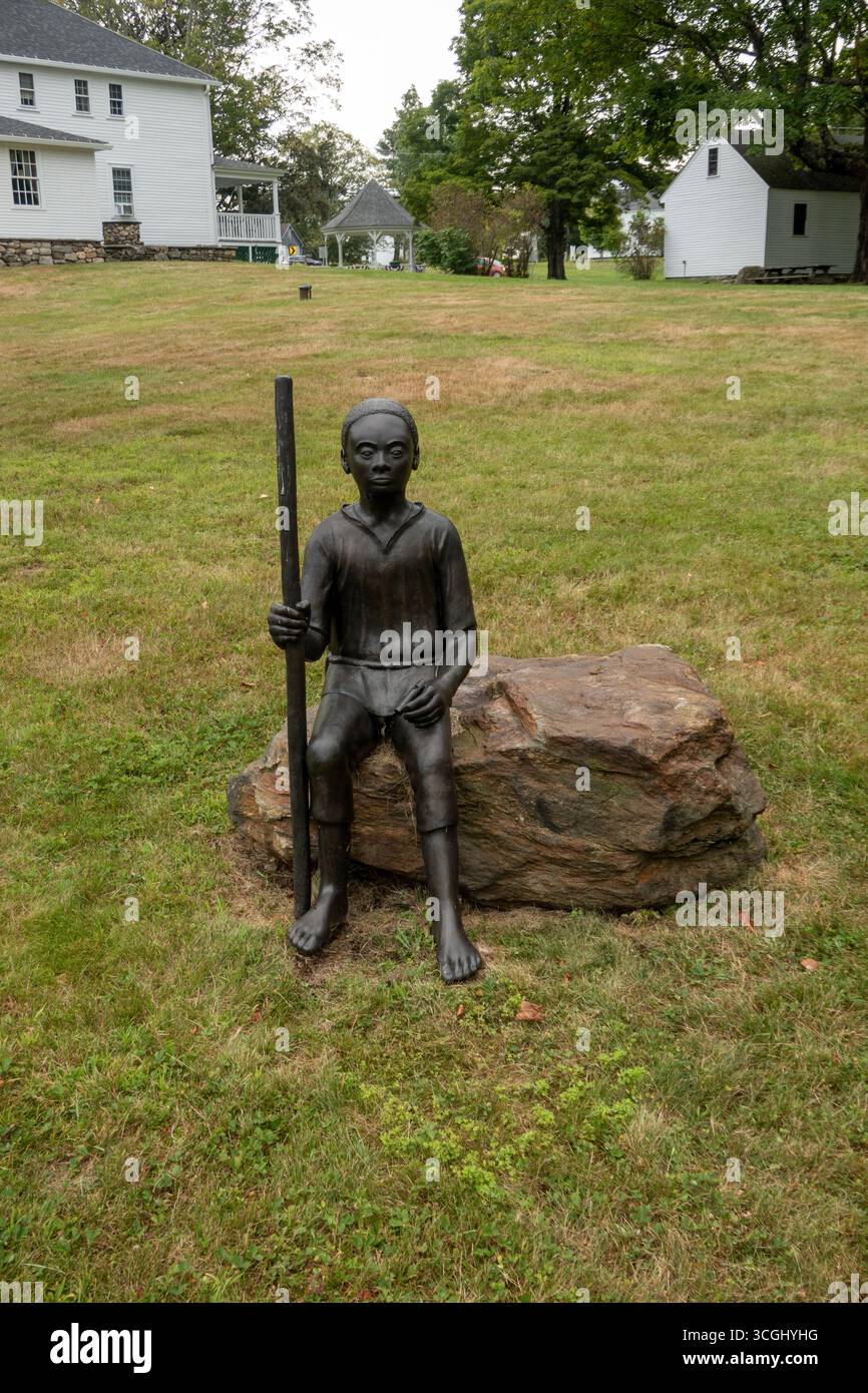 Skulptur von Bode in Mason New Hampshire Stockfoto