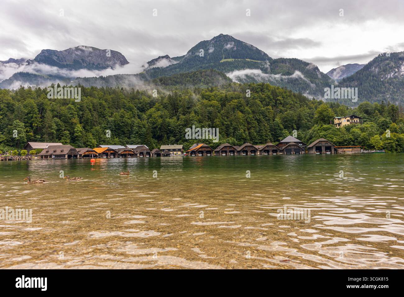 Königsee Bayern Berchtisgardener Land Stockfoto