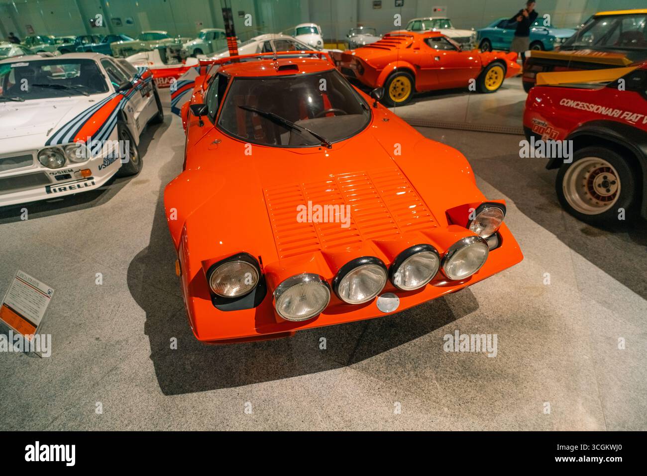 Shikoku, japan - 10. august 2025 Shikoku Automobile Museum. Lancia Stratos HF. Hochwertige Fotos Stockfoto