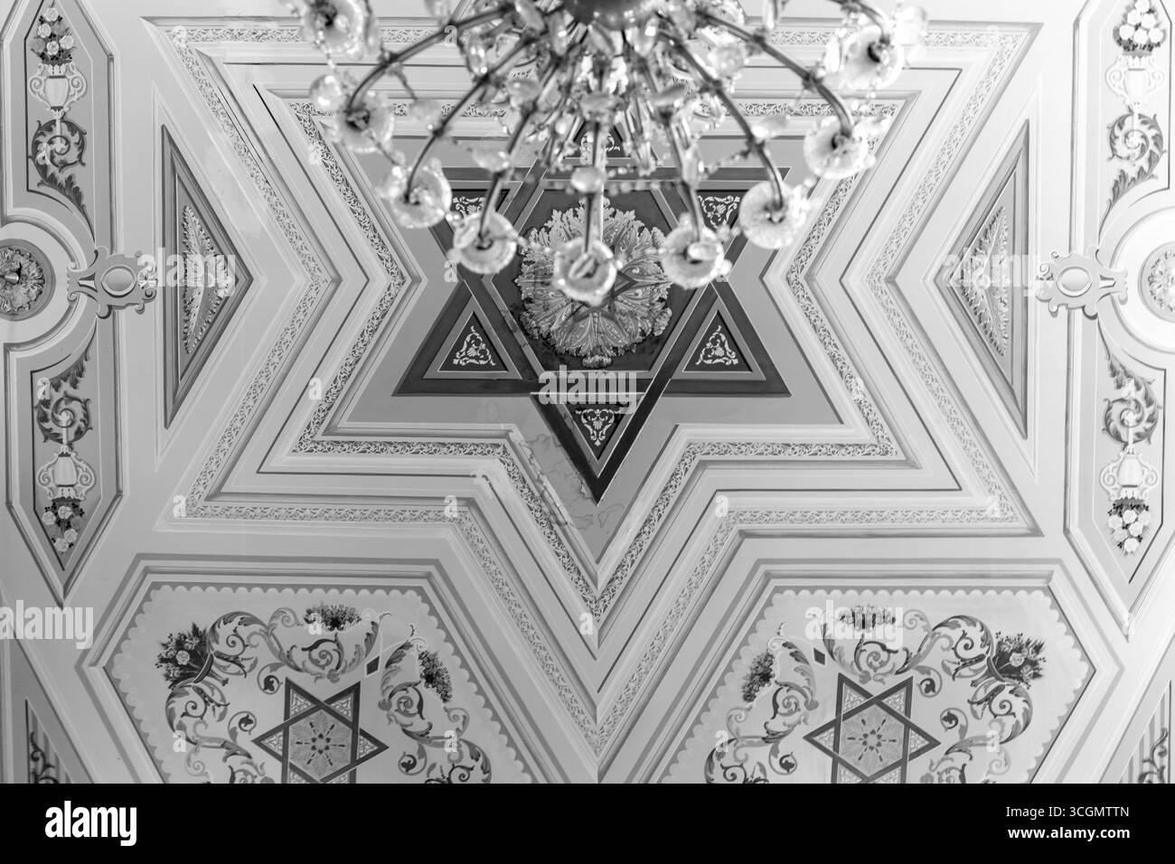Die Kutaissi-Synagoge ist eine jüdische Gemeinde und Synagoge in der Boris Gaponov-Straße in Kutaissi, Georgien. Stockfoto