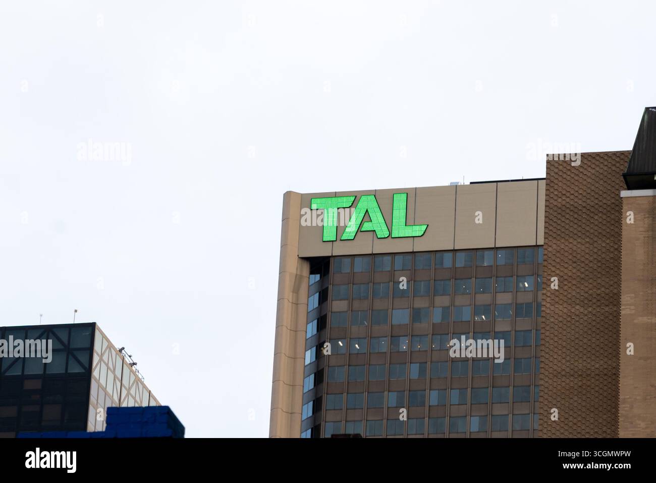 TAL-Hauptquartier in 500 Bourke St, Melbourne, VIC, Australien. Stockfoto