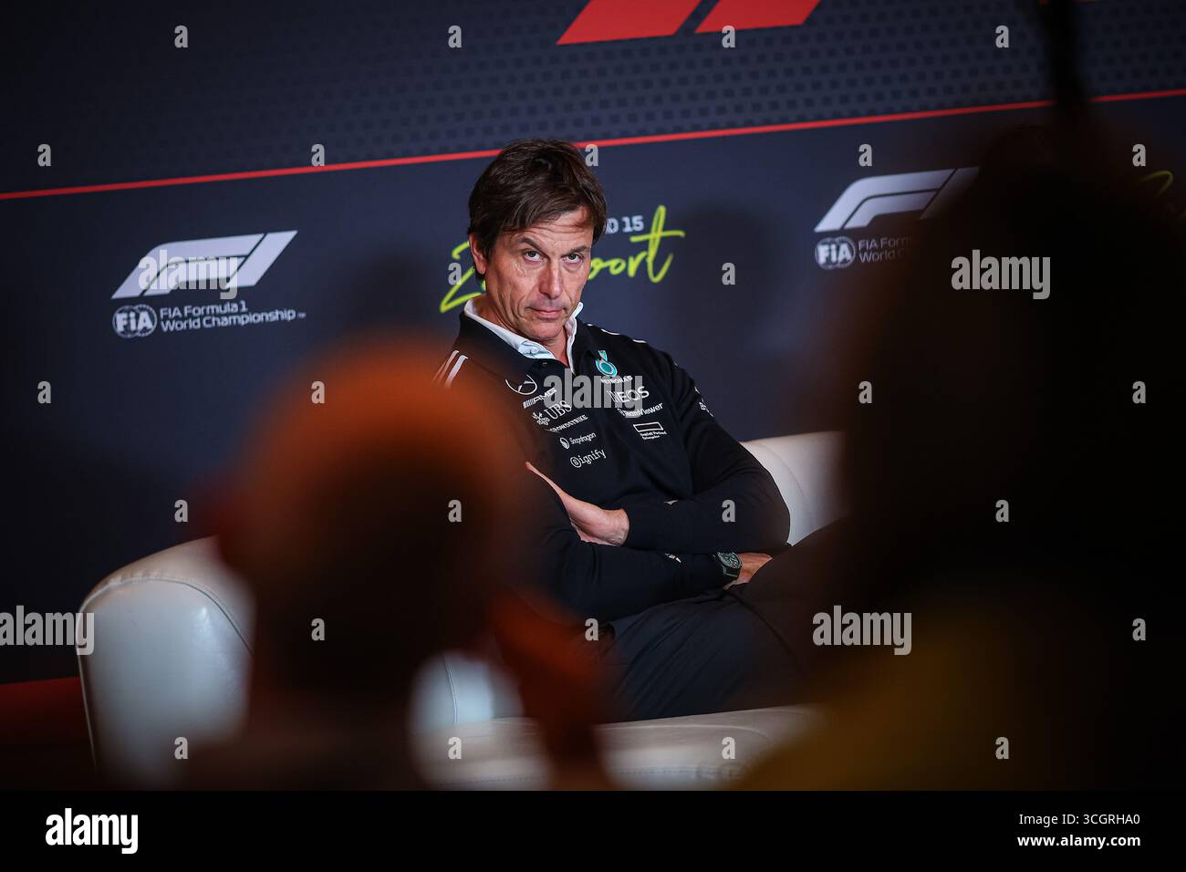 Toto Wolff, Executive Director und Teamchef des Mercedes AMG F1 Teams, während des niederländischen GP, Zandvoort 28-31. August 2025. Formel-1-Weltmeister Stockfoto