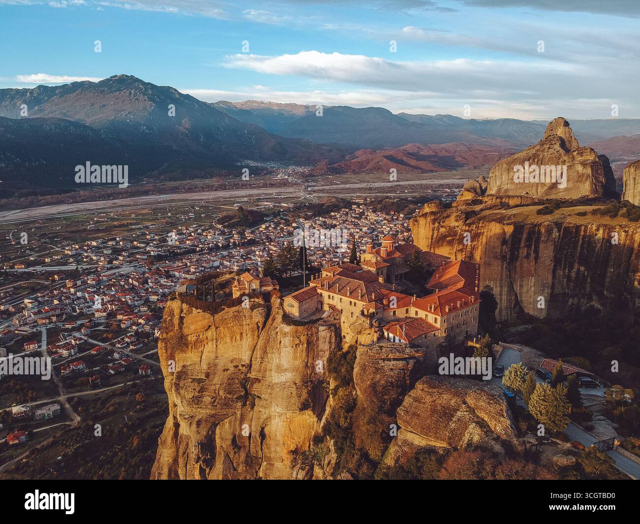 Meteora Monastaries Stockfoto