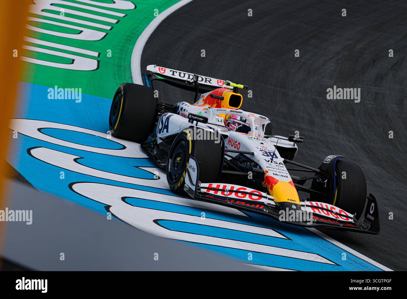 Zandvoort, Nederlands. August 2025. Liam Lawson (NZL) - Visa Cash App RB F1 Team - RB VCARB02 - Honda RBPT am Freitag, 2. Tag, Formel 1 Heineken Dutch Grand Prix 2025, Zandvoort, The Nederlands, vom 28. Bis 31. August - Runde 15 von 24 von 2025 F1 World Championship Credit: Alessio de Marco | Avens-Images.com/Alamy Live News Stockfoto