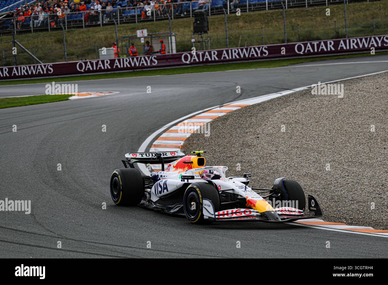 Zandvoort, Nederlands. August 2025. Liam Lawson (NZL) - Visa Cash App RB F1 Team - RB VCARB02 - Honda RBPT am Freitag, 2. Tag, Formel 1 Heineken Dutch Grand Prix 2025, Zandvoort, The Nederlands, vom 28. Bis 31. August - Runde 15 von 24 von 2025 F1 World Championship Credit: Alessio de Marco | Avens-Images.com/Alamy Live News Stockfoto