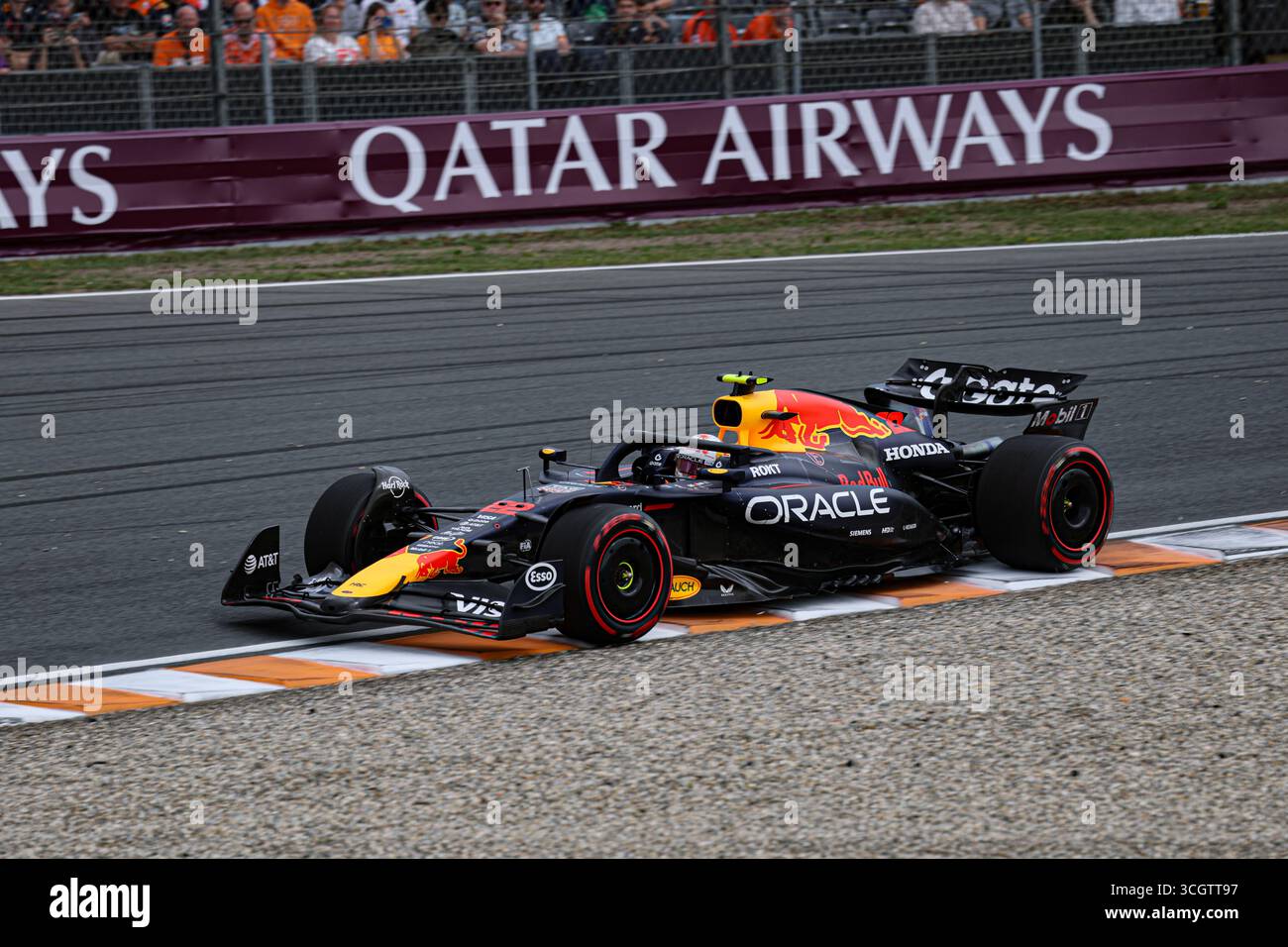 Zandvoort, Nederlands. August 2025. Yuki Tsunoda (JPN) - Oracle Red Bull Racing - Red Bull RB21 - Honda RBPT am Freitag, 2. Tag, Formel 1 Heineken Dutch Grand Prix 2025, Zandvoort, die Nederlands, vom 28. Bis 31. August - Runde 15 von 24 von 2025 F1 World Championship Credit: Alessio de Marco | Avens-Images.com/Alamy Live News Stockfoto