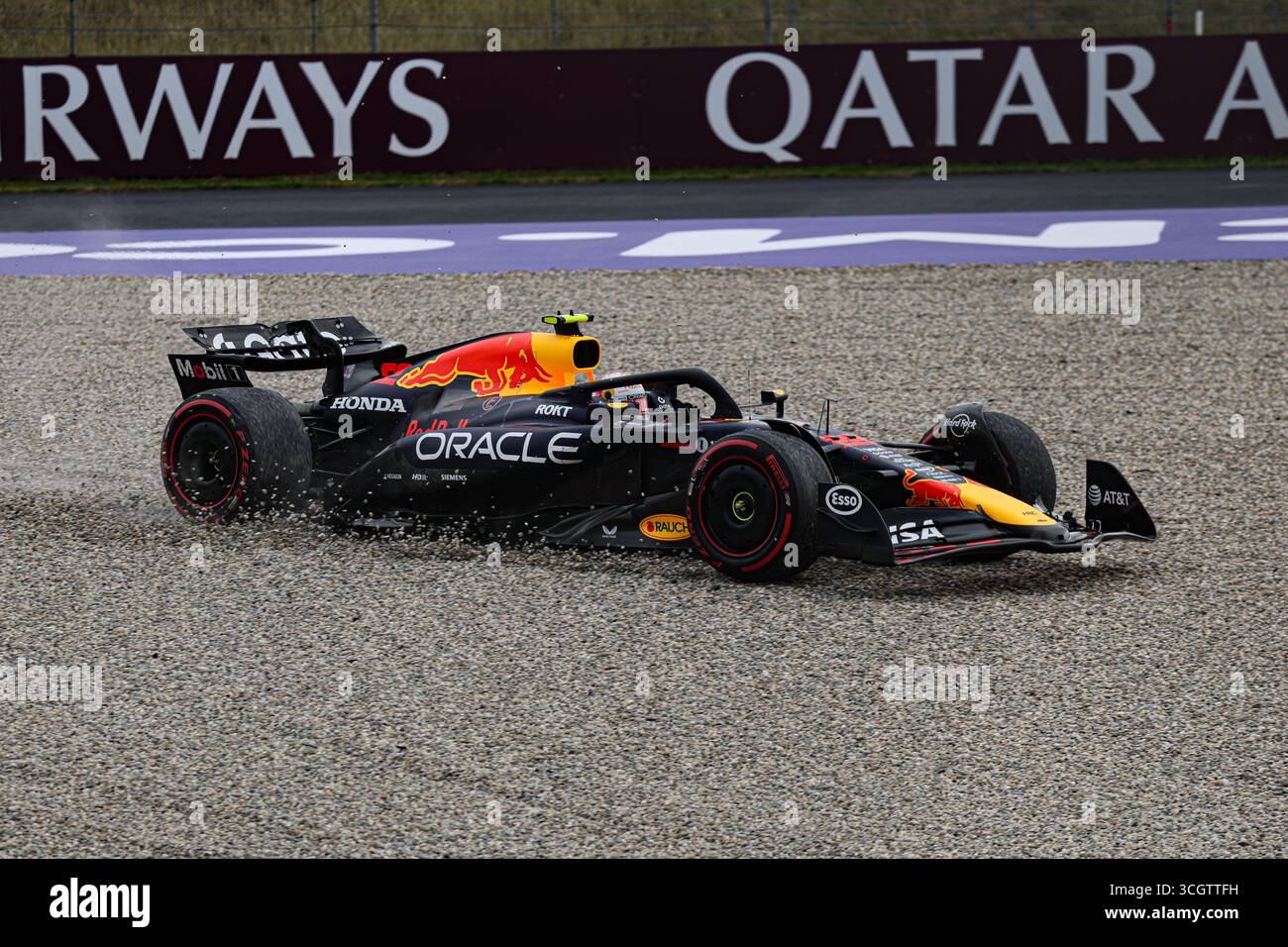 Zandvoort, Nederlands. August 2025. Yuki Tsunoda (JPN) - Oracle Red Bull Racing - Red Bull RB21 - Honda RBPT am Freitag, 2. Tag, Formel 1 Heineken Dutch Grand Prix 2025, Zandvoort, die Nederlands, vom 28. Bis 31. August - Runde 15 von 24 von 2025 F1 World Championship Credit: Alessio de Marco | Avens-Images.com/Alamy Live News Stockfoto