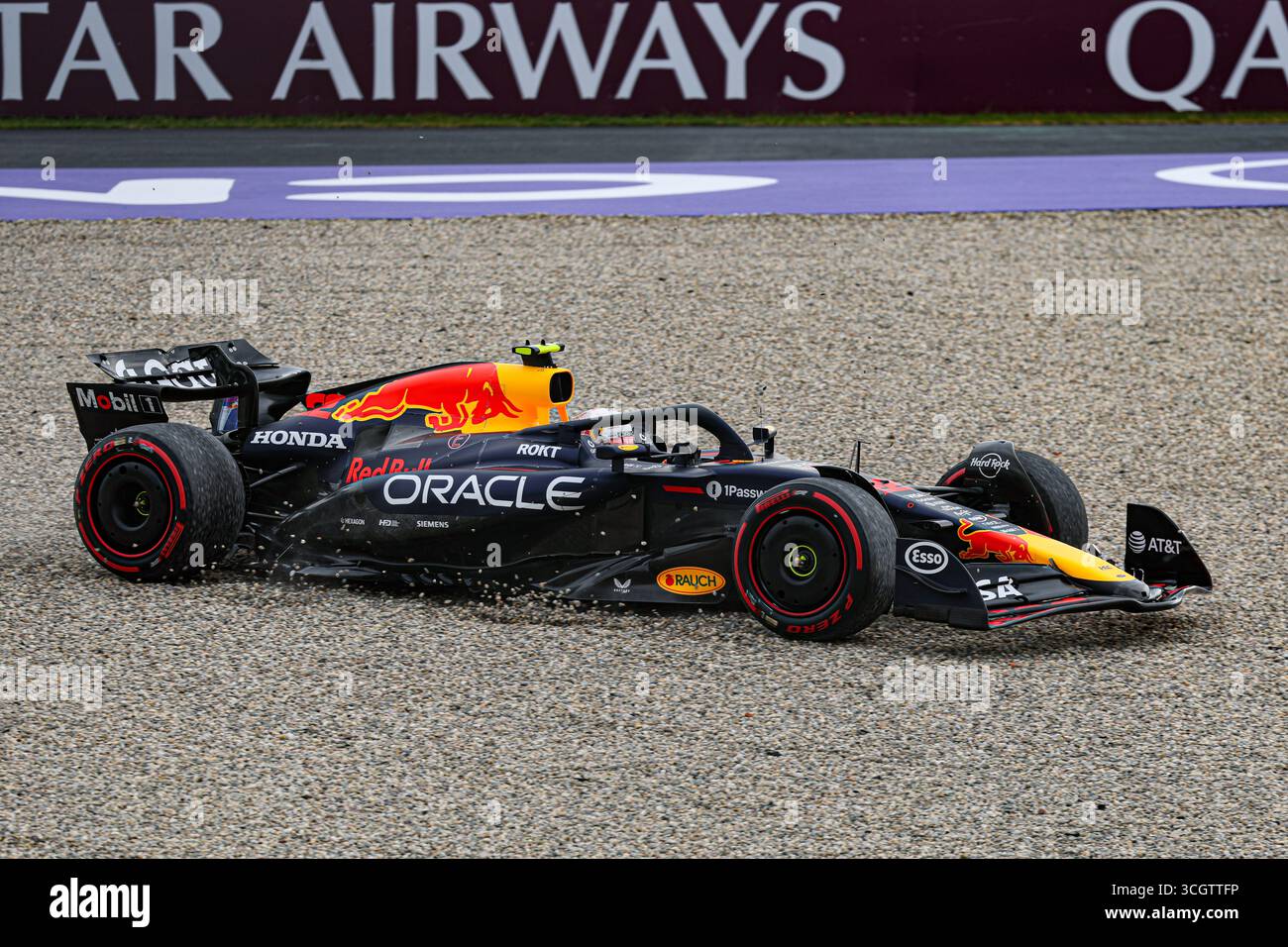 Zandvoort, Nederlands. August 2025. Yuki Tsunoda (JPN) - Oracle Red Bull Racing - Red Bull RB21 - Honda RBPT am Freitag, 2. Tag, Formel 1 Heineken Dutch Grand Prix 2025, Zandvoort, die Nederlands, vom 28. Bis 31. August - Runde 15 von 24 von 2025 F1 World Championship Credit: Alessio de Marco | Avens-Images.com/Alamy Live News Stockfoto
