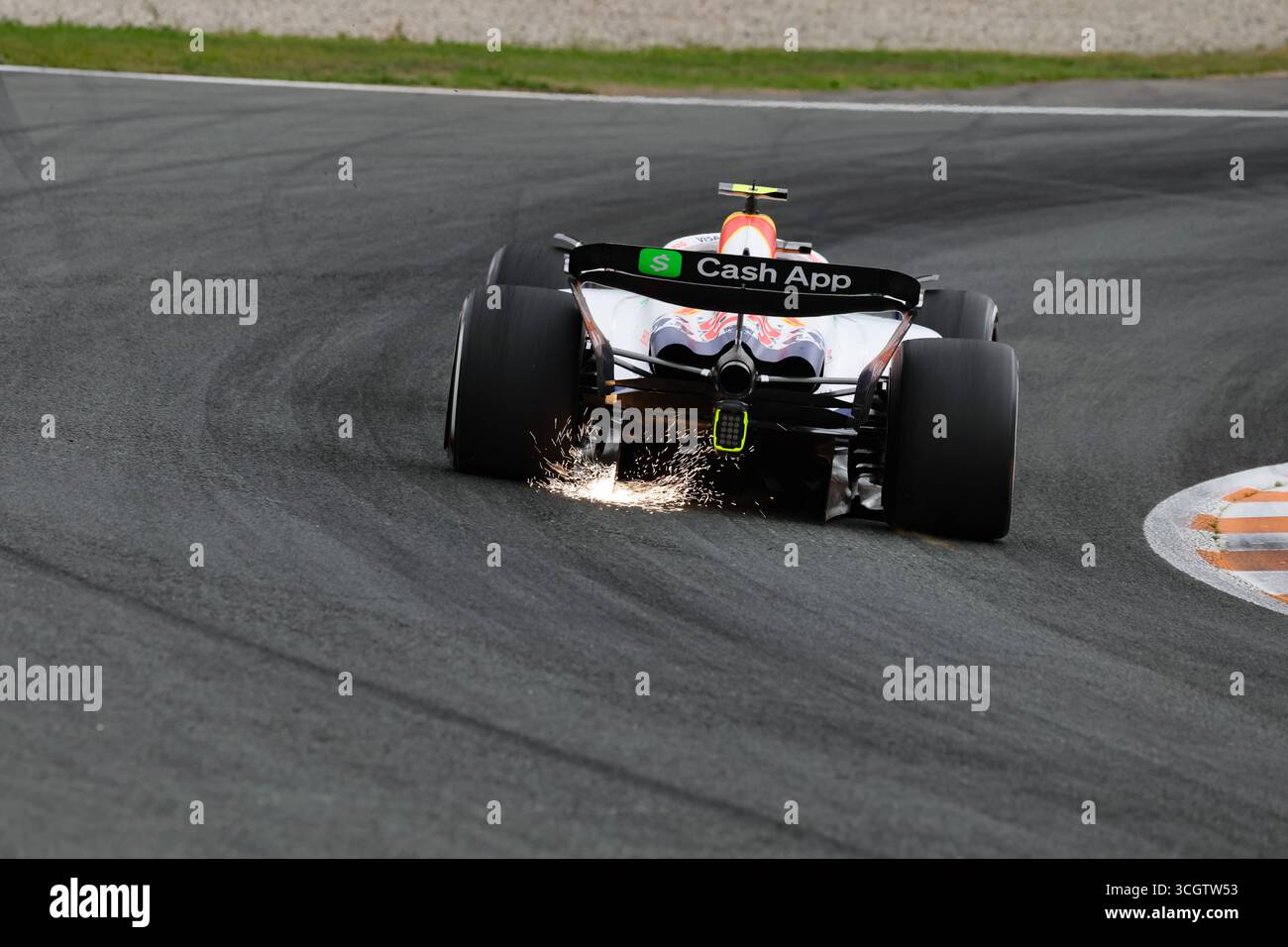 Zandvoort, Nederlands. August 2025. Liam Lawson (NZL) - Visa Cash App RB F1 Team - RB VCARB02 - Honda RBPT am Freitag, 2. Tag, Formel 1 Heineken Dutch Grand Prix 2025, Zandvoort, The Nederlands, vom 28. Bis 31. August - Runde 15 von 24 von 2025 F1 World Championship Credit: Alessio de Marco | Avens-Images.com/Alamy Live News Stockfoto