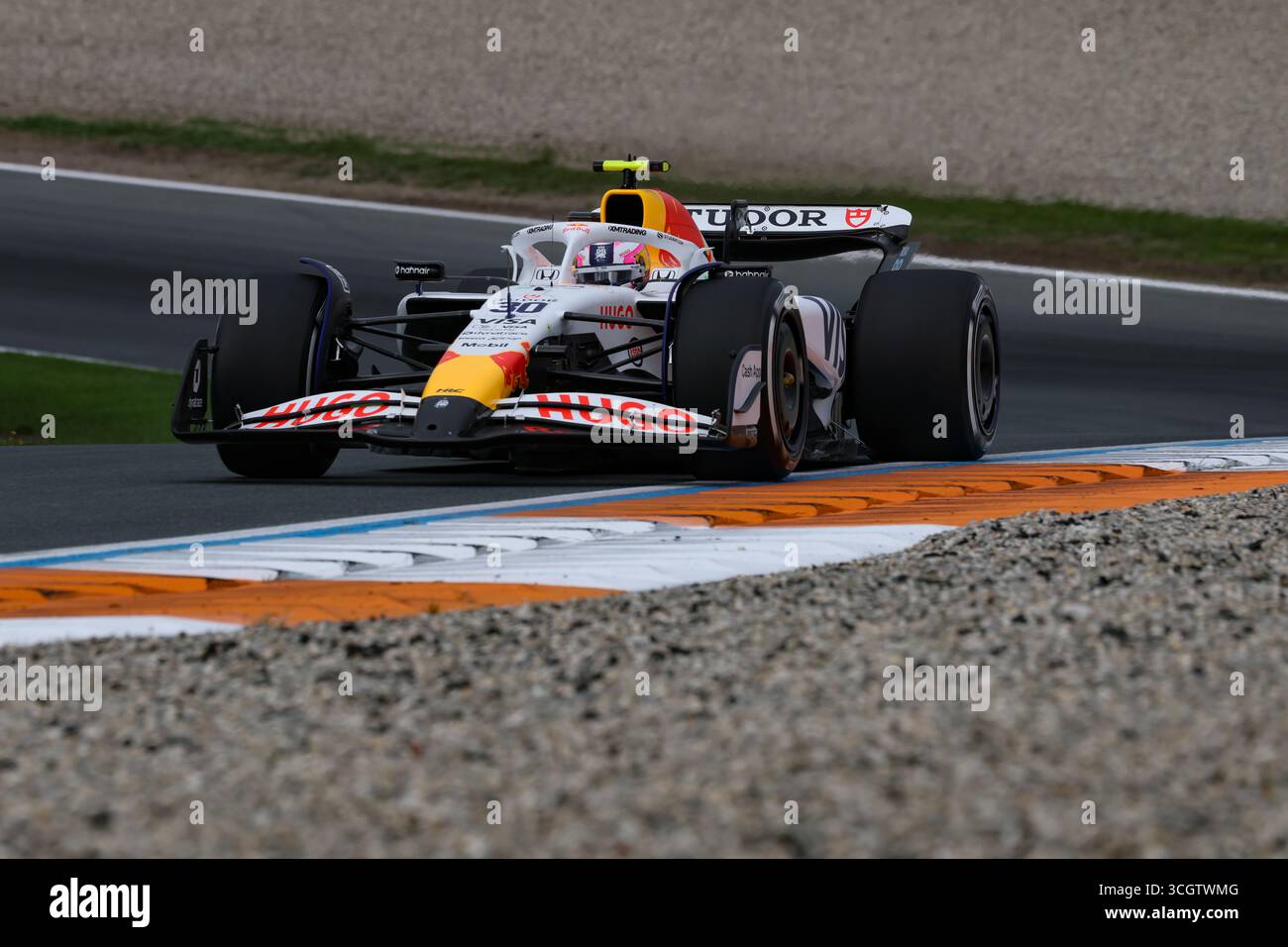Zandvoort, Nederlands. August 2025. Liam Lawson (NZL) - Visa Cash App RB F1 Team - RB VCARB02 - Honda RBPT am Freitag, 2. Tag, Formel 1 Heineken Dutch Grand Prix 2025, Zandvoort, The Nederlands, vom 28. Bis 31. August - Runde 15 von 24 von 2025 F1 World Championship Credit: Alessio de Marco | Avens-Images.com/Alamy Live News Stockfoto