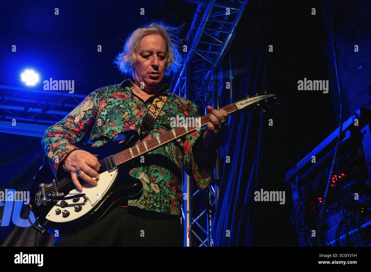 Newcastle, Großbritannien - 29. August 2025. Peter Buck (REM) und Luke Haines spielen einen ausverkauften Auftritt im Cluny, Newcastle upon Tyne. Quelle: Jill O'Donnell/Alamy Live News Stockfoto