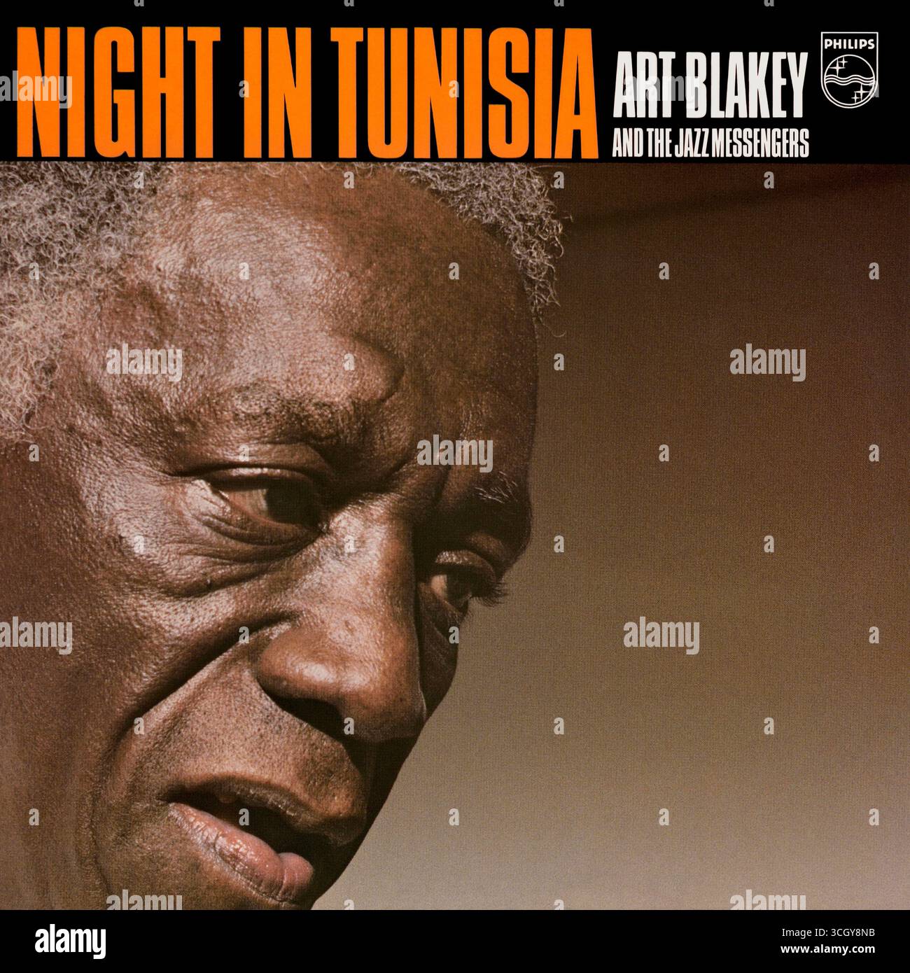 Art Blakey & The Jazz Messengers - Night in Tunisia - Vinyl-Album Cover -1979 Stockfoto