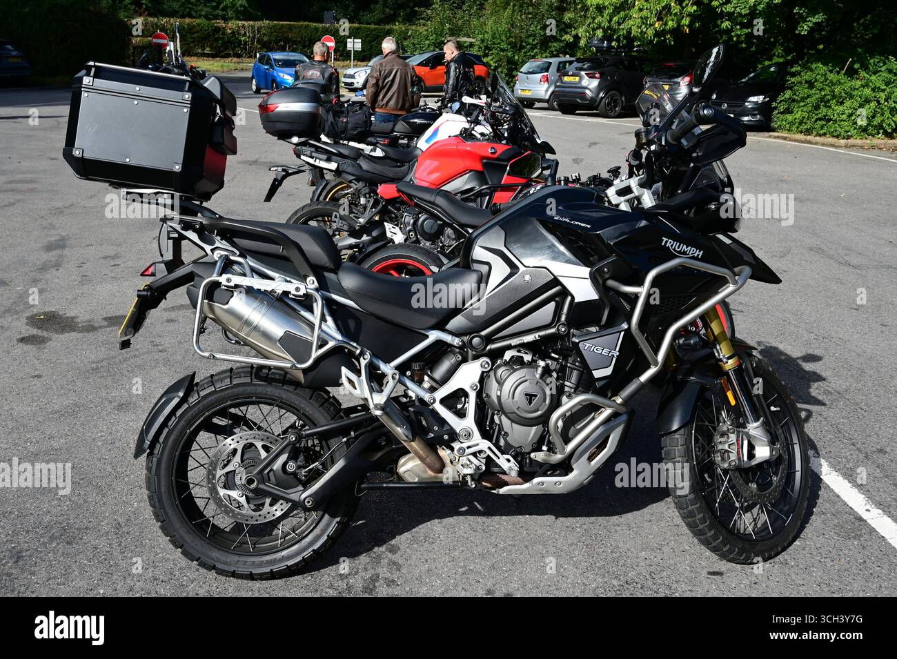 2022 Triumph Tiger 1200 Rally Explorer Stockfoto