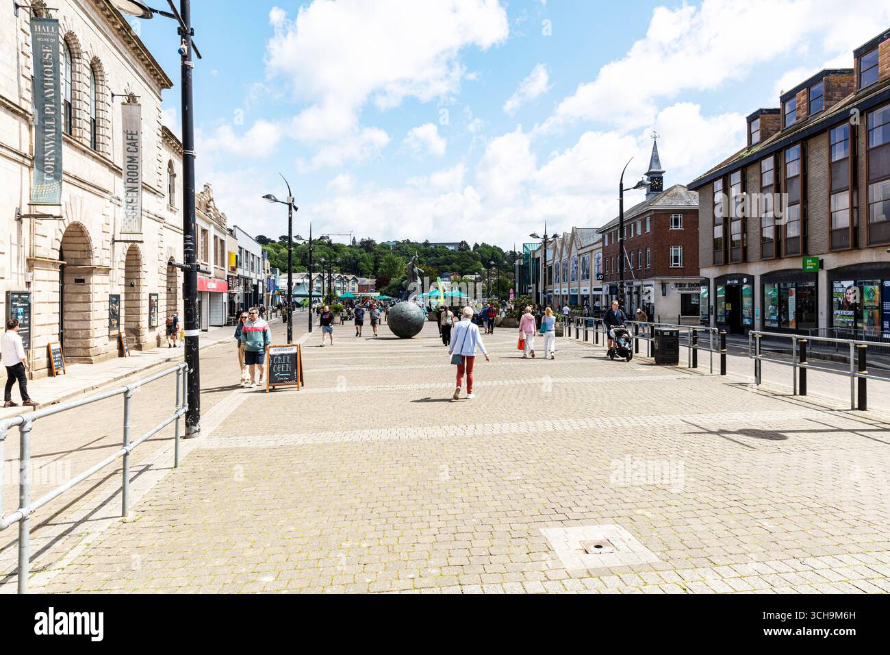 Hall for Cornwall, Lemon Quay, Truro, Cornwall, UK, England, Hall for Cornwall Truro, Cornwall Spielhaus, Cornwall Spielhaus, Veranstaltungen, Konzerthalle, Stockfoto
