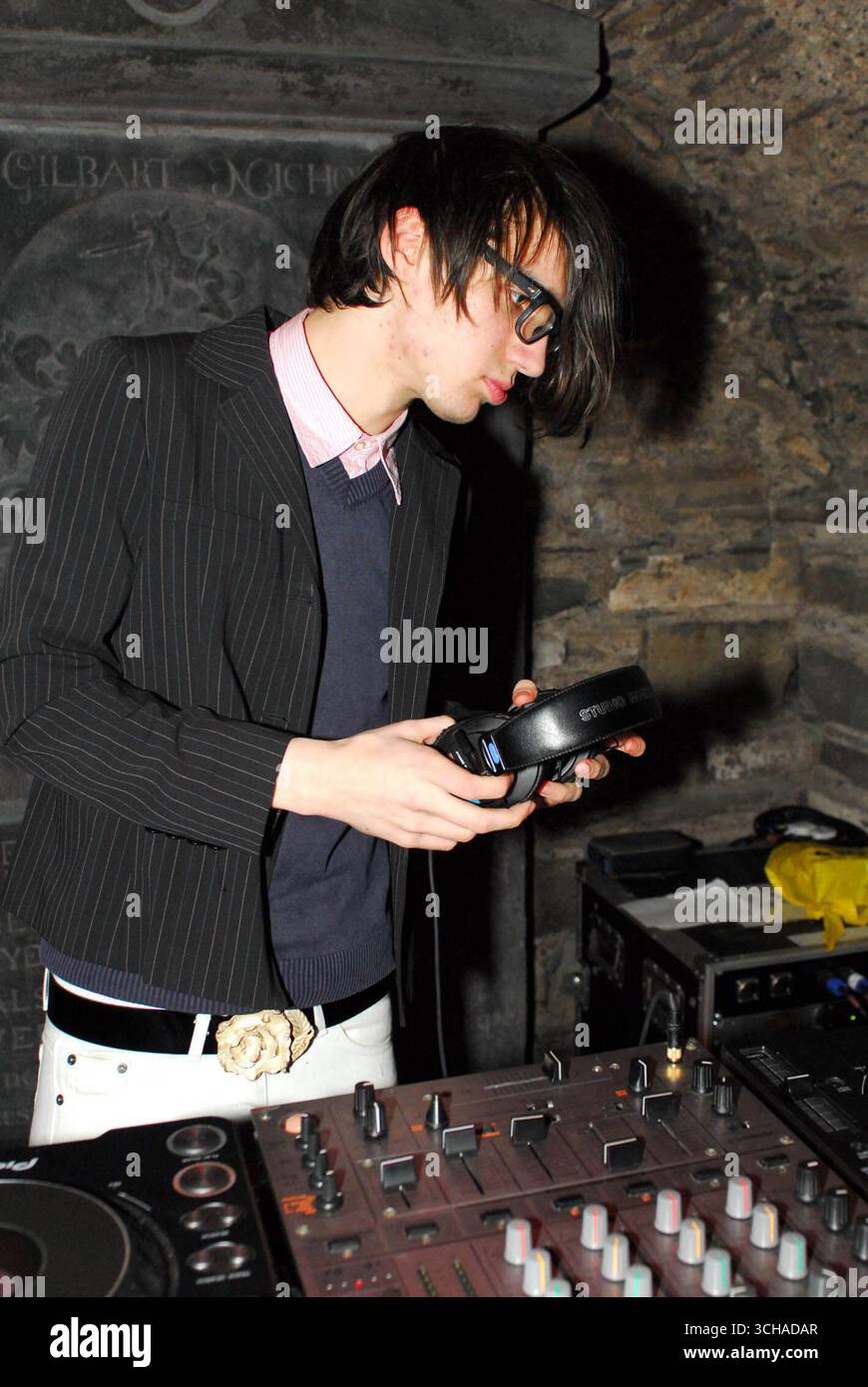 Fred Les bei einer Guess Fashion Show im Crypt in Christchurch - 16. Februar 2007 Stockfoto