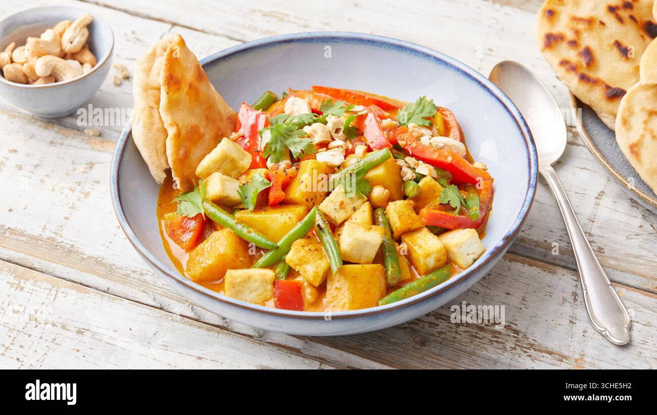 Indisches Gemüse-curry Stockfoto
