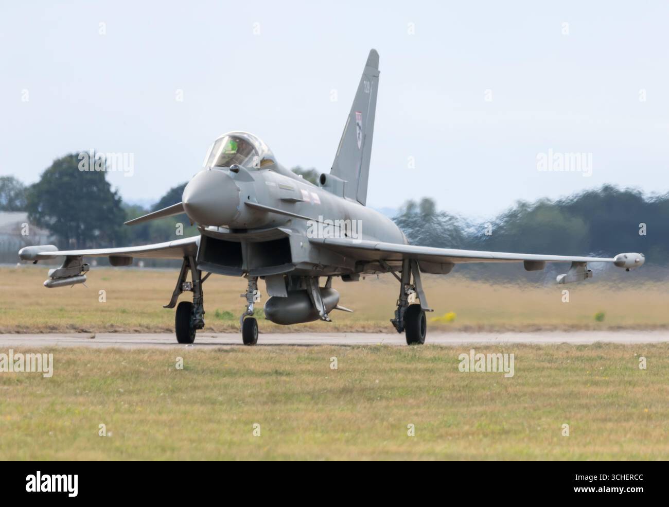 12 Geschwader Taifun bei der RAF Coningsby Stockfoto