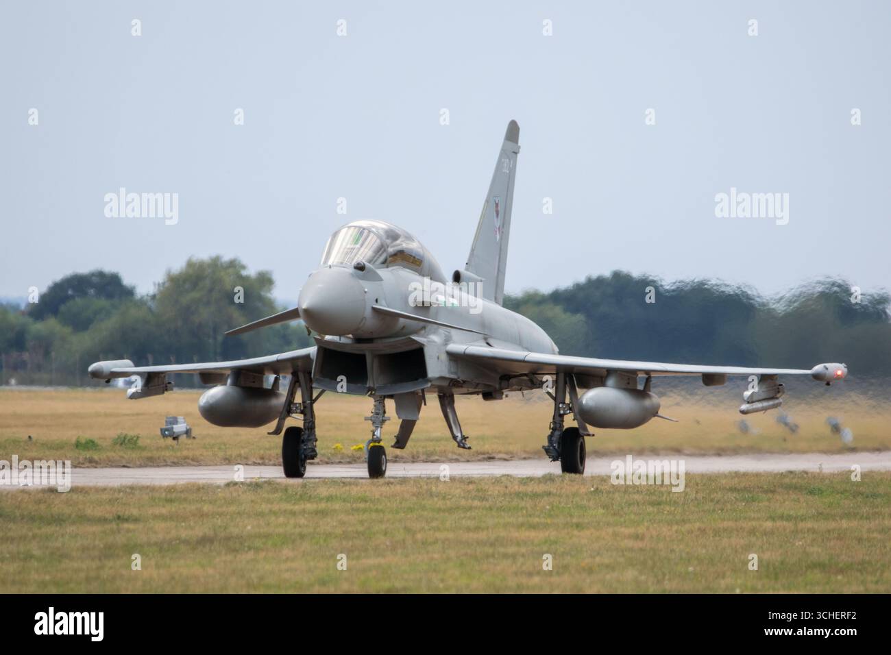 12 Geschwader Taifun bei der RAF Coningsby Stockfoto