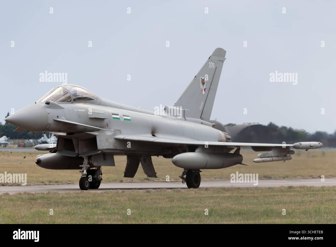 12 Geschwader Taifun bei der RAF Coningsby Stockfoto