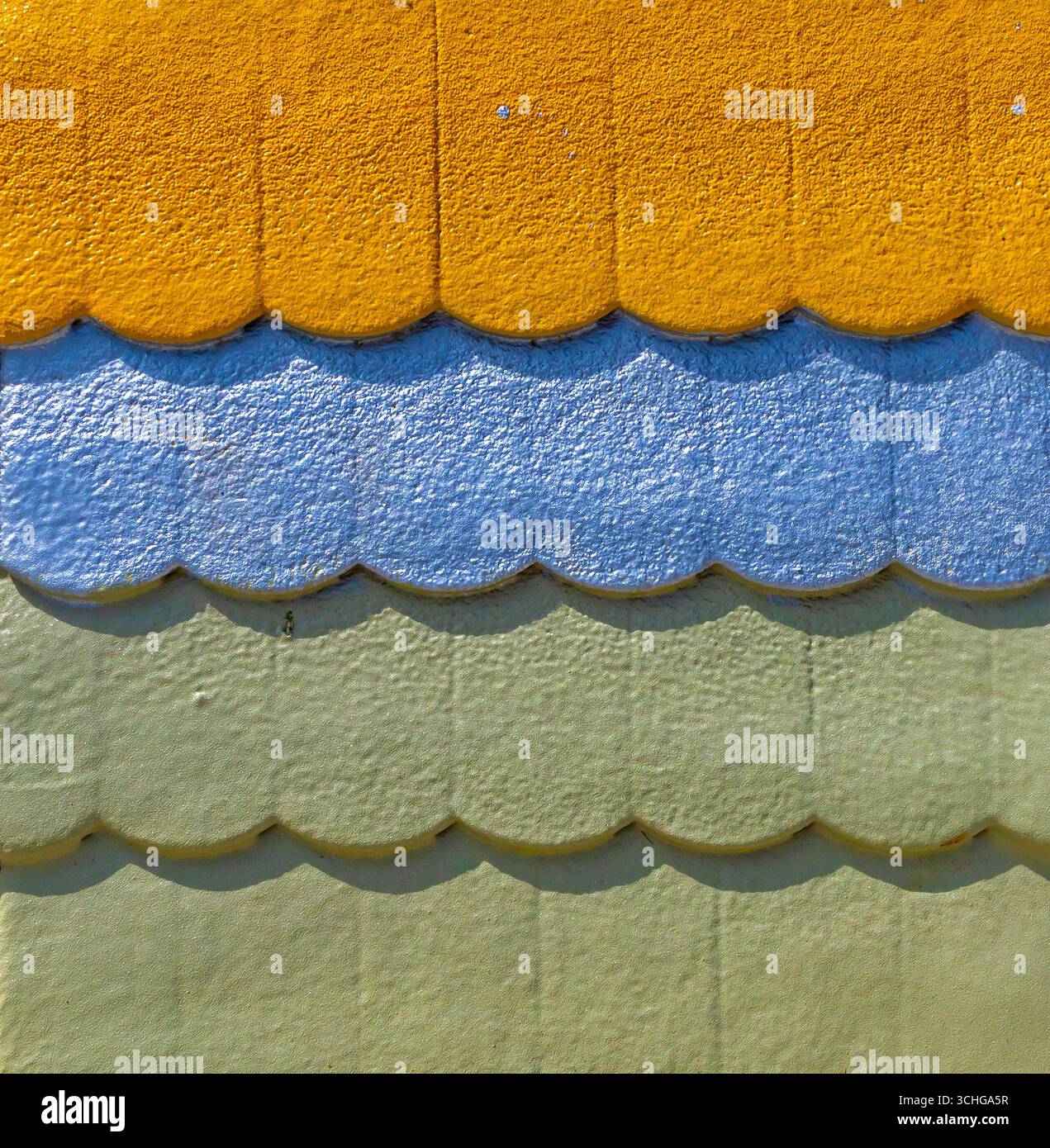 Strukturmuster des isolierten Industriematerials in Pastellfarben Stockfoto